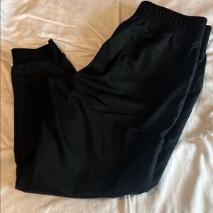 Cherokee Black Cargo Scrub Joggers set of 2